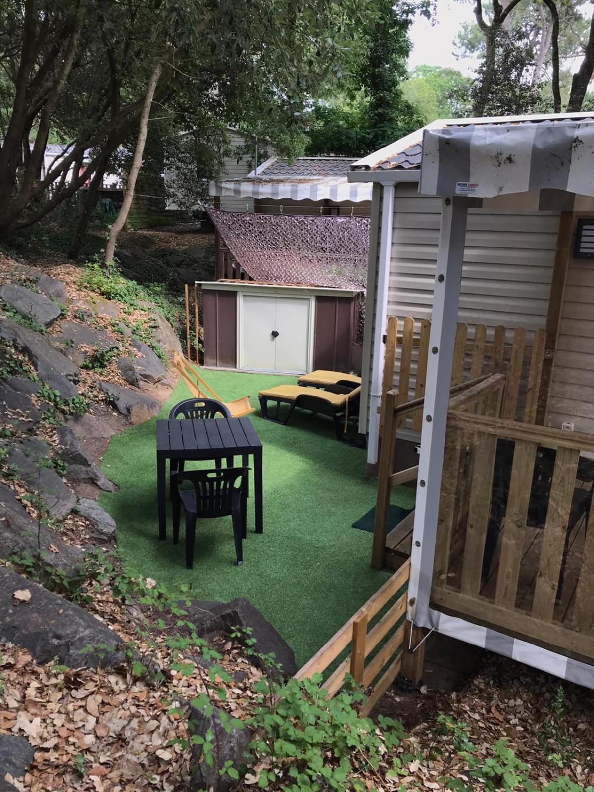 Mobil Home Tout Confort 3 Chambres Camping Les Pierres Couchees 圣布里文莱丝皮恩 外观 照片