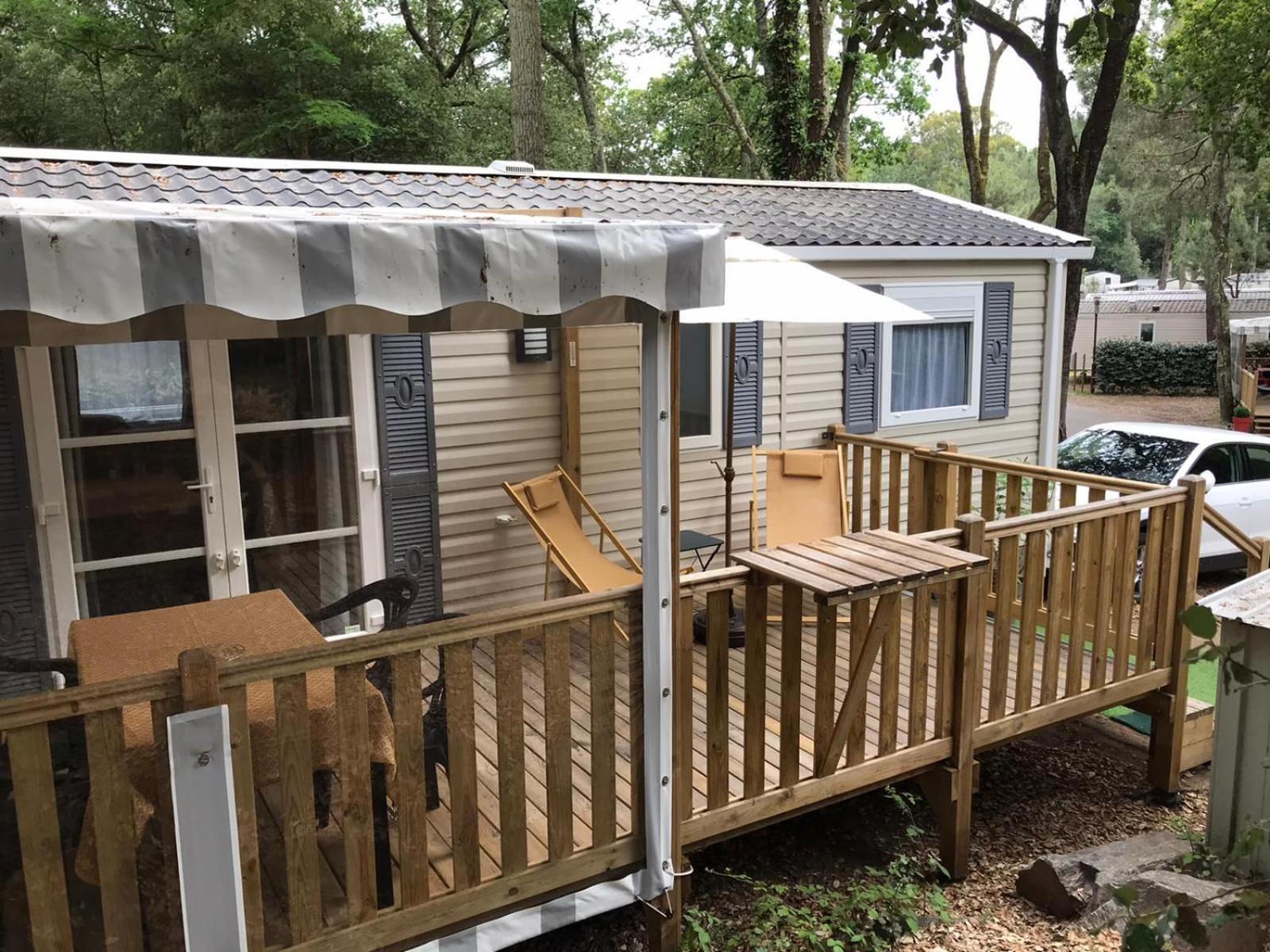 Mobil Home Tout Confort 3 Chambres Camping Les Pierres Couchees 圣布里文莱丝皮恩 外观 照片